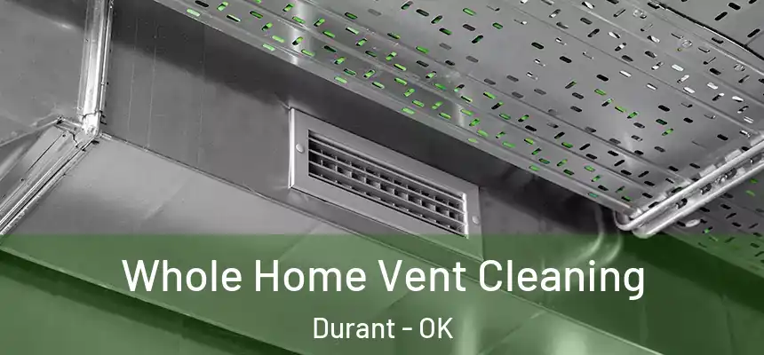  Whole Home Vent Cleaning Durant - OK